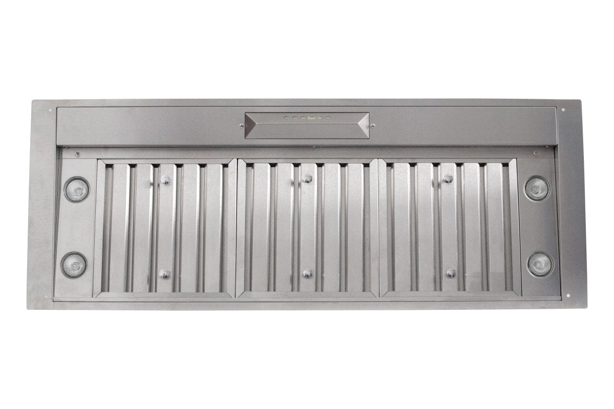 Range Hood Insert/Liner, 15, 18 or 21 inch Deep Options, Ducted, 600/1200 CFM, Stainless Steel | Proline PLJL Hurricane - Proline Range HoodsHome & Garden > Kitchen & Dining > Kitchen Appliances > Range HoodsHurricane PLJL INS.28.15D