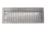 Range Hood Insert/Liner, 15, 18 or 21 inch Deep Options, Ducted, 600/1200 CFM, Stainless Steel | Proline PLJL Hurricane - Proline Range HoodsHome & Garden > Kitchen & Dining > Kitchen Appliances > Range HoodsHurricane PLJL INS.28.15D