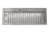 Range Hood Insert/Liner, 15, 18 or 21 inch Deep Options, Ducted, 600/1200 CFM, Stainless Steel | Proline PLJL Hurricane - Proline Range HoodsHome & Garden > Kitchen & Dining > Kitchen Appliances > Range HoodsHurricane PLJL INS.28.15D
