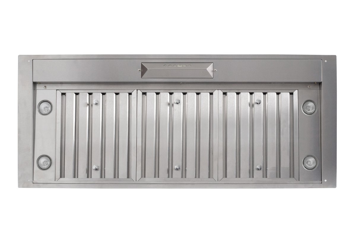 Range Hood Insert/Liner, 15, 18 or 21 inch Deep Options, Ducted, 600/1200 CFM, Stainless Steel | Proline PLJL Hurricane - Proline Range HoodsHome & Garden > Kitchen & Dining > Kitchen Appliances > Range HoodsHurricane PLJL INS.28.15D