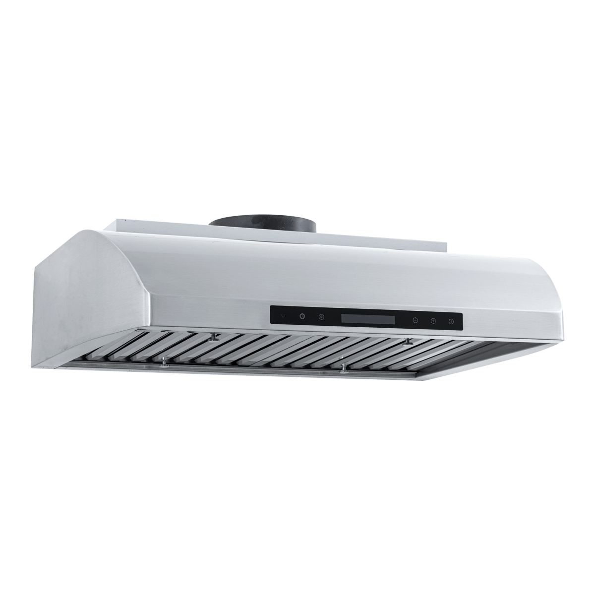 ProlineRangeHoods.com PLJW 117 Range Hood: stainless steel, 900 CFM, baffle filters, digital controls, ductless option.