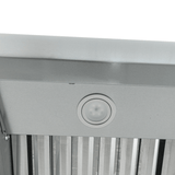 Wall - Mounted Range Hood, Ducted, 1200 CFM, Stainless Steel Finish, Outdoor Rated | Proline PLJW 109WC - Proline Range HoodsHome & Garden > Kitchen & Dining > Kitchen Appliances > Range HoodsPLJW 109.36.WC