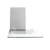 The Proline PLFW 544 from ProlineRangeHoods.com: Quiet 600 CFM, sleek steel design; ductless option available.