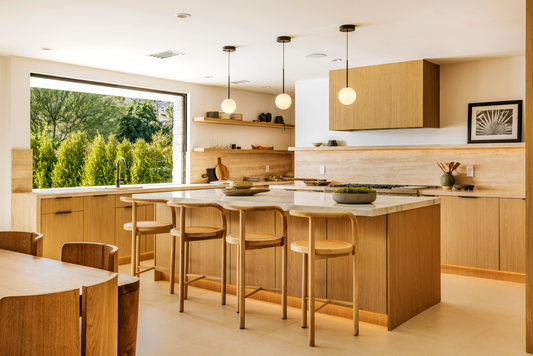 2026 Kitchen Trends-Organic Wood Kitchen