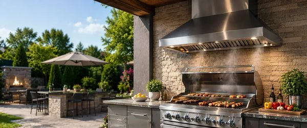 How to Choose an Outdoor Range Hood for a BBQ or Grill Setup