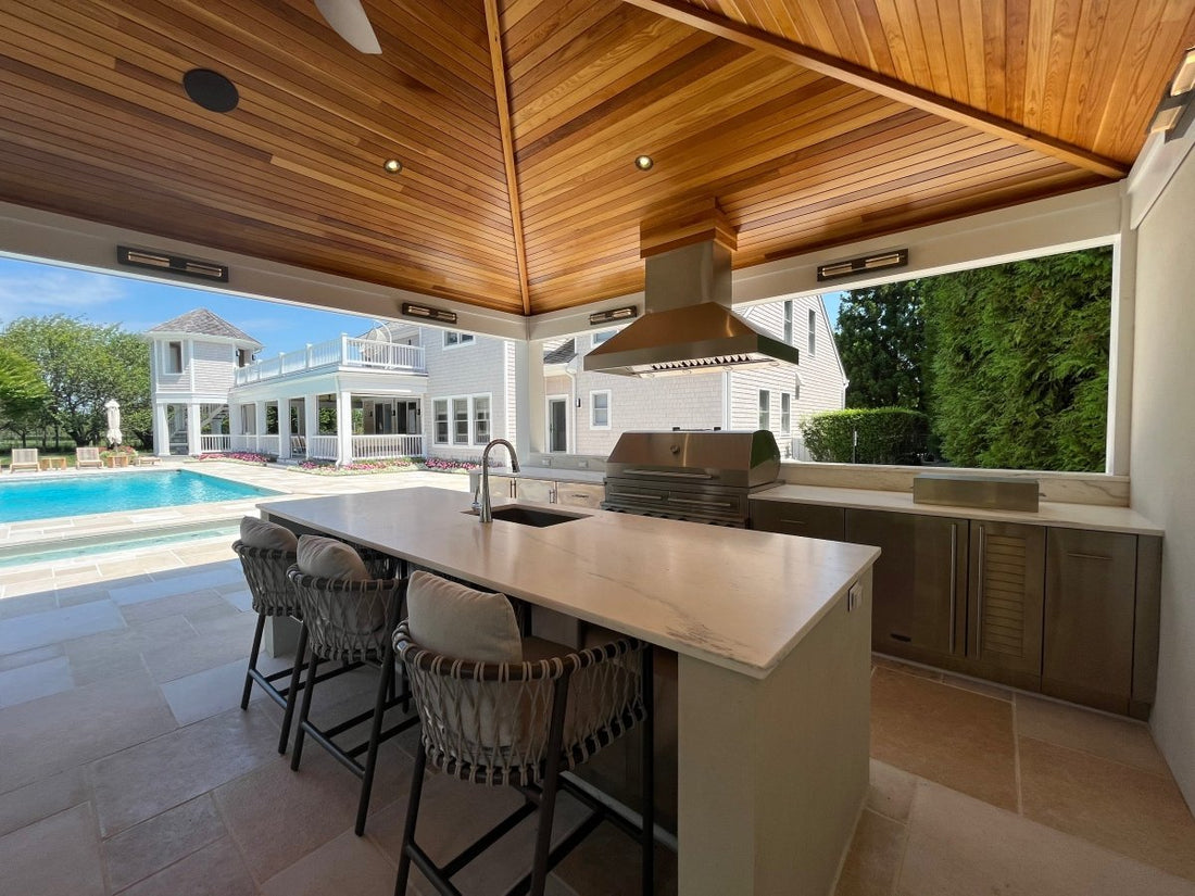 Can I install a ductless range hood outside? - Proline Range Hoods