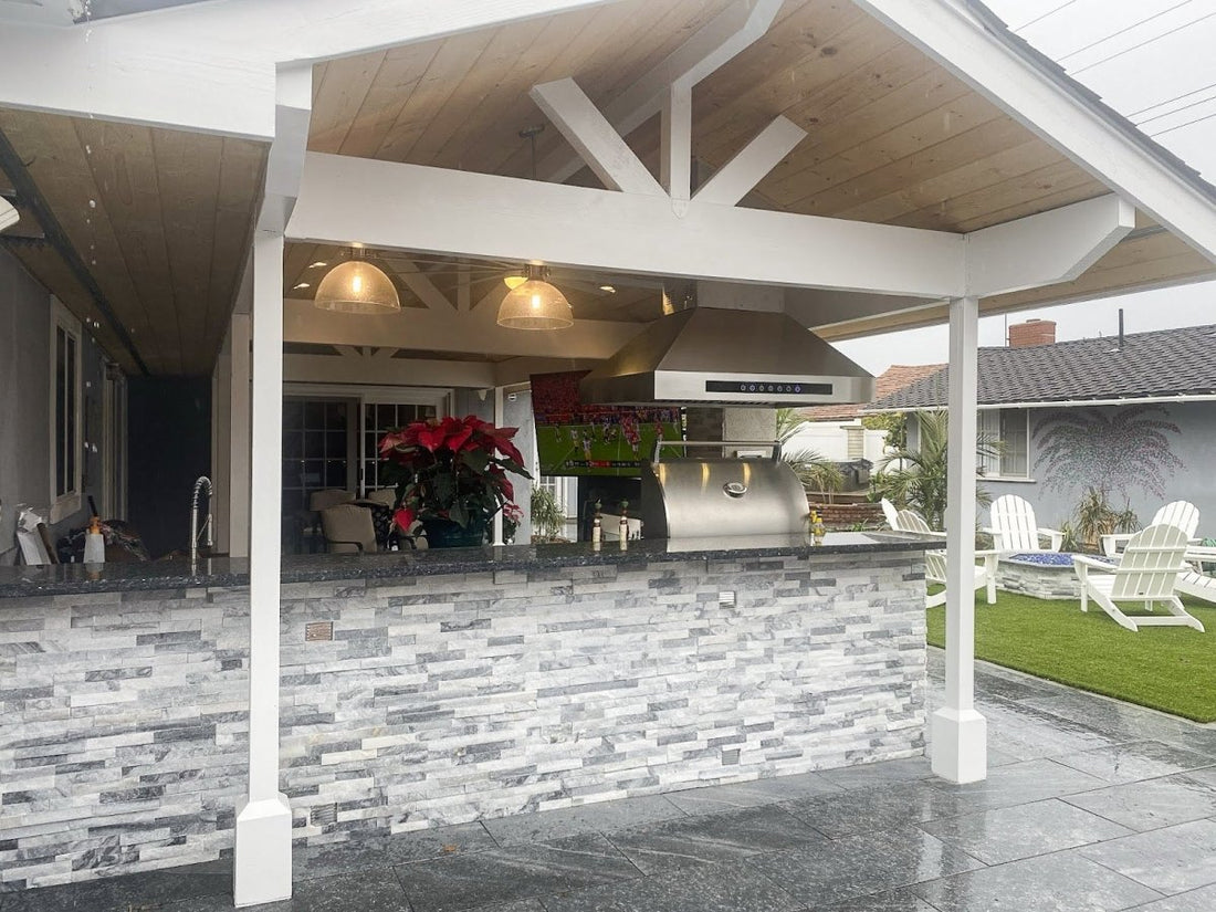 Does an outdoor kitchen need a vent hood? (From Experts) - Proline Range Hoods