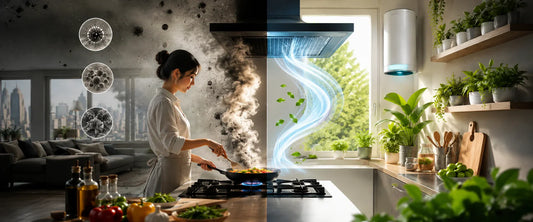How Cooking Impacts Indoor Air Quality (And How to Fix It)
