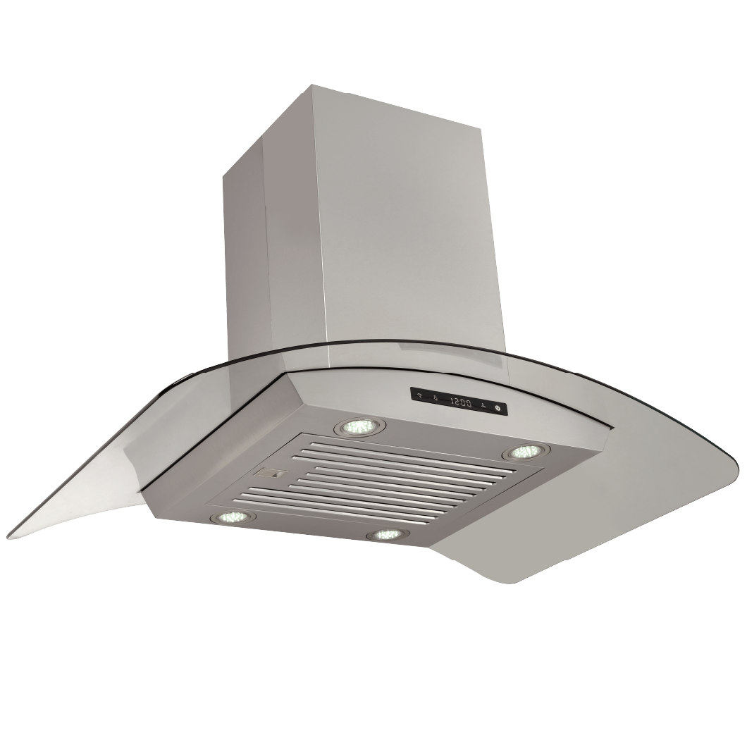 36 - inch Island Range Hood, Ducted, 550 CFM, Stainless Steel | PLSI 543 - Proline Range HoodsHome & Garden > Kitchen & Dining > Kitchen Appliances > Range HoodsPLSI 543.36