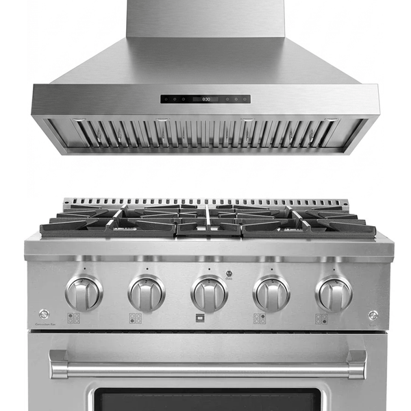 Upgrade your kitchen with Proline’s dual fuel range & hood bundle—six burners, pro features, save 10% at ProlineRangeHoods.com.