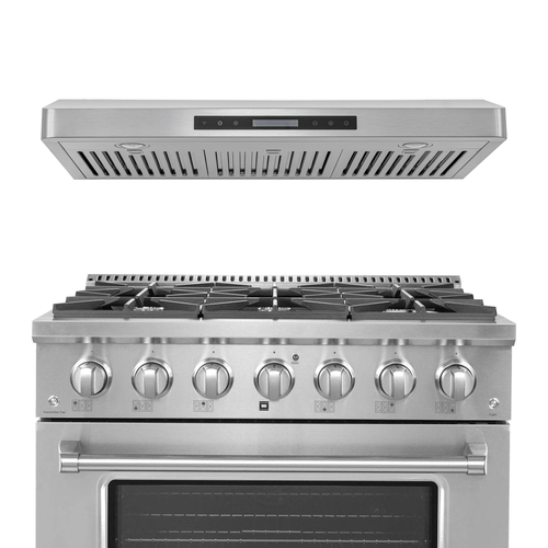 ProlineRangeHoods.com: PLSR 36" Range & PLSW 185 Hood Bundle—Save 10% on this ideal modern kitchen set.