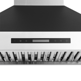 Proline King Air Wall-Mounted Range Hood 36" - Matte Black - View 4