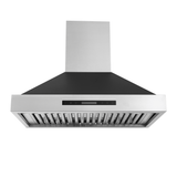 Proline King Air Wall-Mounted Range Hood 36" - Matte Black - View 1