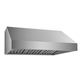 ProlineRangeHoods.com: PLGW BBQ ULTRA UC HE stainless steel outdoor range hood with dual blowers and baffle filters.