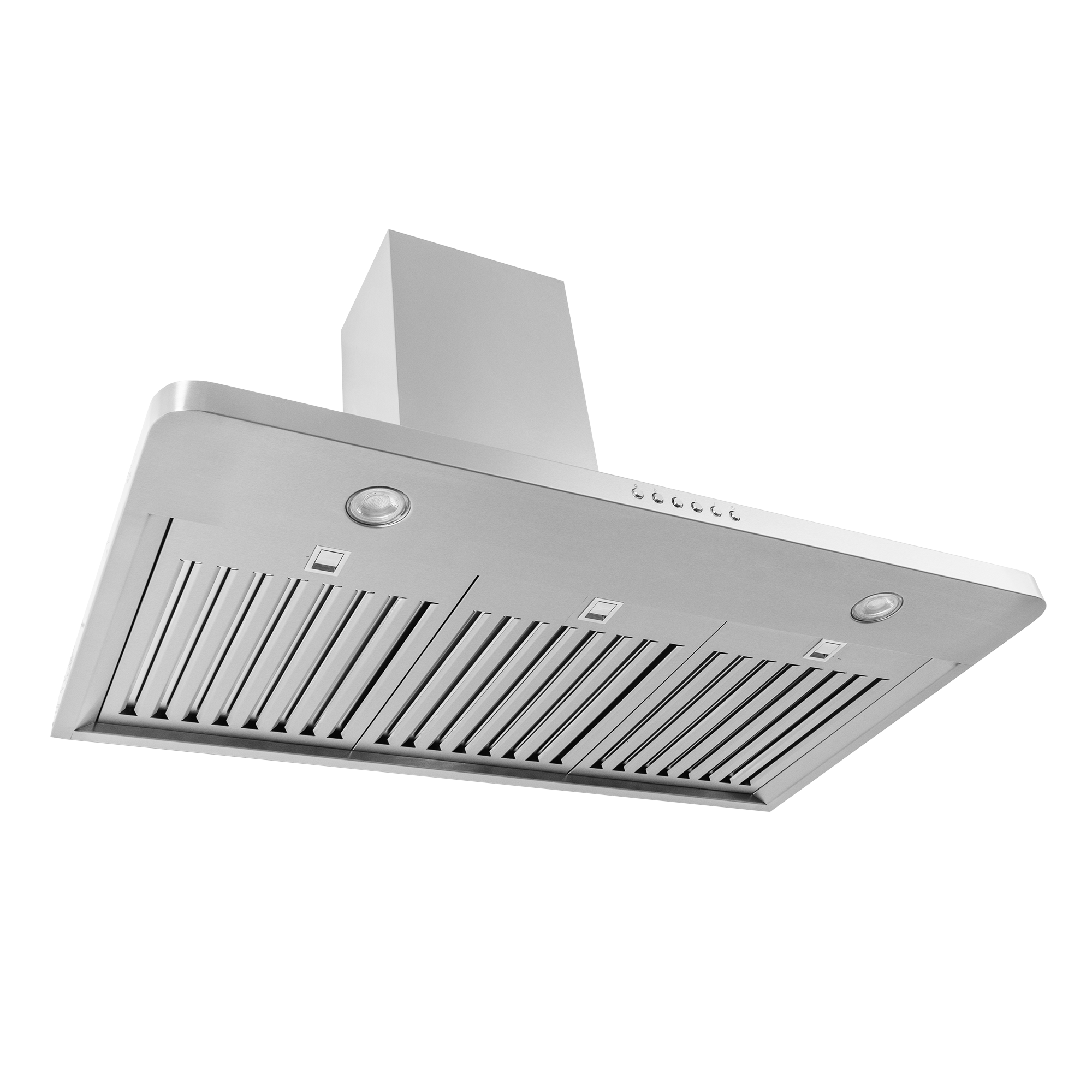 Stylish Ductless Stainless Steel Wall Mounted Range Hood, 600 CFM | Pr