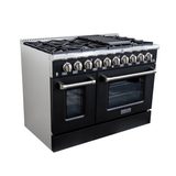 Proline PLSR 48" Gas Range - Matte Black - View 1