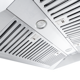 ProlineRangeHoods.com: PLSW ProS Wall Mount Hood, 550/1200 CFM, sleek 2025 design, Elite Dream Home Series.