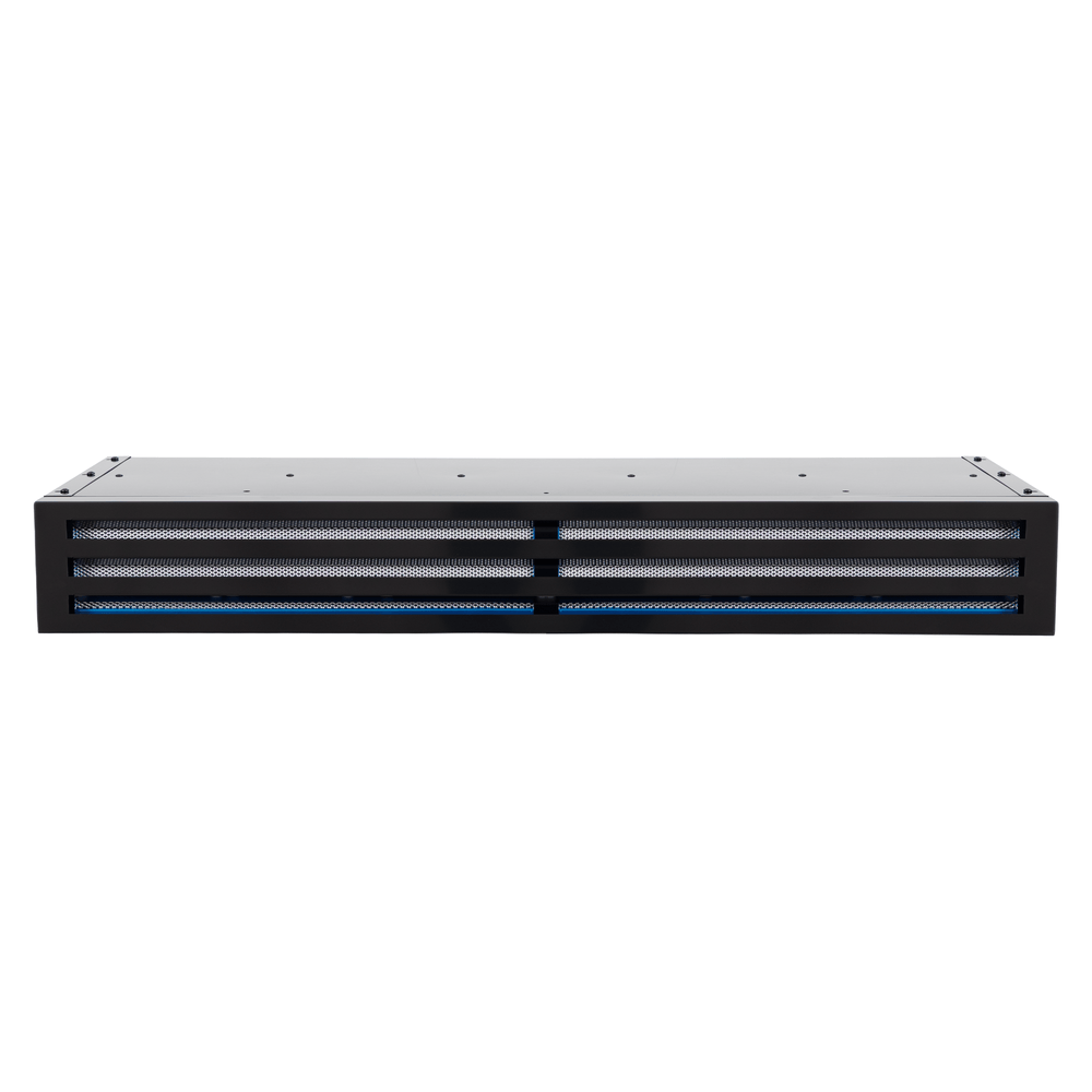 Black Proline 30″ Recirculating Kit | PLJW 185 with vented front, sleek design. ProlineRangeHoods.com.