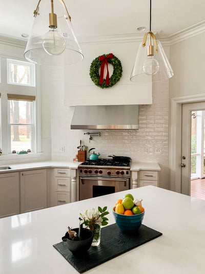 Customer kitchen with the Proline PLJW 108  - Under Cabinet Range Hood, 1000/2000 CFM | Convertible to Ductless, Premium Stainless Steel