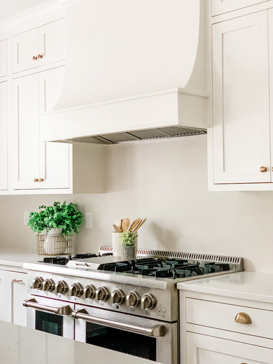 30-Inch Range Hood Inserts Proline Range Hoods 430 Stainless Steel in Customer Kitchen  (PLJL.INS.2815 | PLJL.INS.2818 | PLJL.INS.2818D | PLJL.INS.2821 | PLJL.INS.3415 | PLJL.INS.3418 | PLJL.INS.3421 | PLJL.INS.4015 | PLJL.INS.4018 | PLJL.INS.4018D | PLJL.INS.4021 | PLJL.INS.4615 | PLJL.INS.4615D | PLJL.INS.4618 | PLJL.INS.4618D | PLJL.INS.4621)