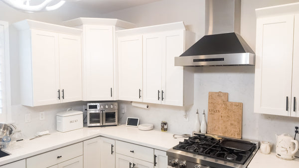 Proline King Air with Matte Black Finish - Dream Home Series - 550/1200 CFM, Wall-Mounted Range Hood secondary image