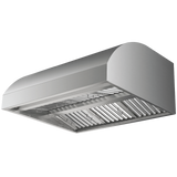 The ProlineRangeHoods.com PLGW BBQ Pro UC range hood offers 2000 CFM with thick 304 stainless steel for smoke-free outdoor cooking.