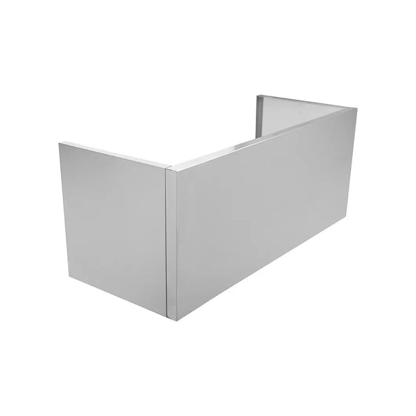 Chimney extension for the 30 inch under cabinet in 12 inches tall - Proline Range HoodsEXT - PLGW 101 - 109.30.12 3PC