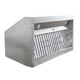 Proline Range Hoods Home & Garden > Kitchen & Dining > Kitchen Appliances > Range Hoods Insert Range Hood for Custom Range Hoods, 1000 CFM, Stainless Steel Finish| Proline PLFL 832