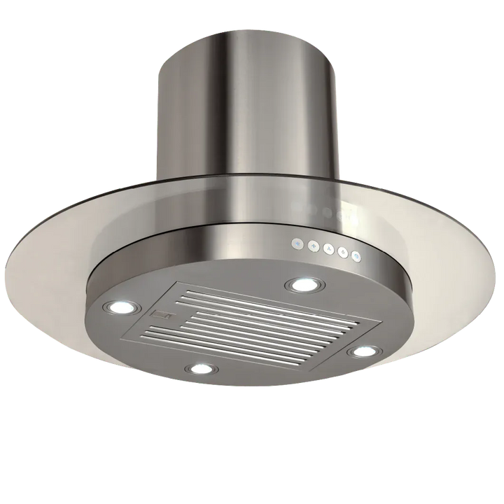 Island Range Hood with powerful 550 True-CFM in 36-inch, Stainless Steel | Elite Dream Home Brand New Series| PLSI 575G
