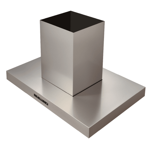 Modern Slim  Island Range Hood, 550 CFM 36-inch, Stainless Steel | Elite Dream Home newest 2025 Designs | PLSI 755F