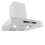 ProlineRangeHoods.com presents the Wall Mounted Range Hood, model PLFW 755, in stainless steel with outdoor-rated option.