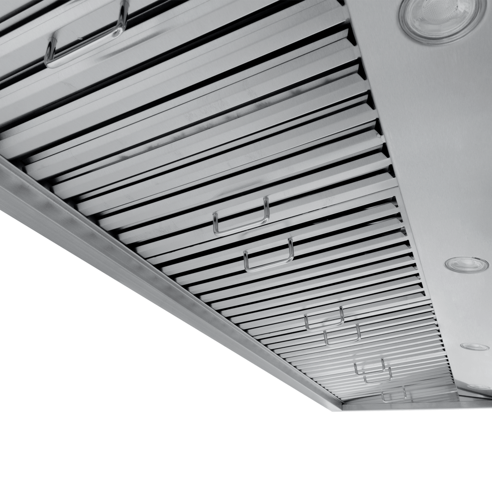PLJW 120 Under Cabinet Range Hood, stainless steel, 900/1800 CFM, lights, ductless—ProlineRangeHoods.com.