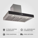 PLSW 750G Wall Mount Range Hood - 550 CFM | Stainless Steel | New 2025 Design | Elite Dream Home - Proline Range HoodsHome & Garden > Kitchen & Dining > Kitchen Appliances > Range HoodsPLSW 750G.30