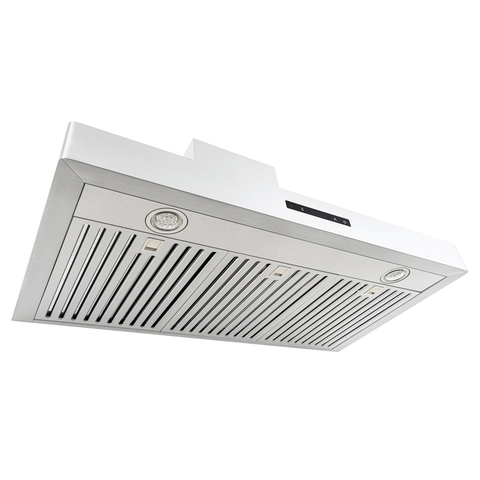 PLSW 755F Wall Mount Range Hood - 550 CFM | Stainless Steel | Energy-Efficient | Elite Dream Home