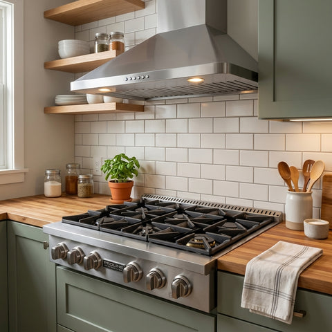 Proline PLST 36 in. Gas Cooktop — Stainless Steel