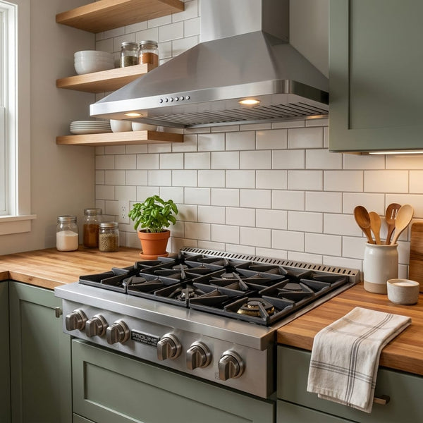 Proline PLST 36 in. Gas Rangetop — Stainless Steel secondary image