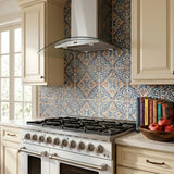 Proline PLSR 48GG all-gas range, 8 burners, dual ovens, griddle; white finish. ProlineRangeHoods.com.