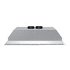 Range Hood Insert/Liner, 15, 18 or 21 inch Deep Options, Ducted, 600/1200 CFM, Stainless Steel | Proline PLJL Hurricane