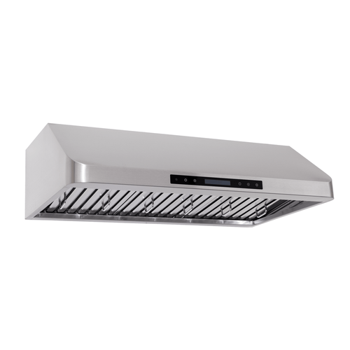 Proline PLFW 115 range hood by ProlineRangeHoods.com: stainless steel, 900 CFM, baffle filters, easy control panel.