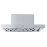 The Proline PLFW 750 wall range hood in stainless steel with vent slats is sold at ProlineRangeHoods.com.