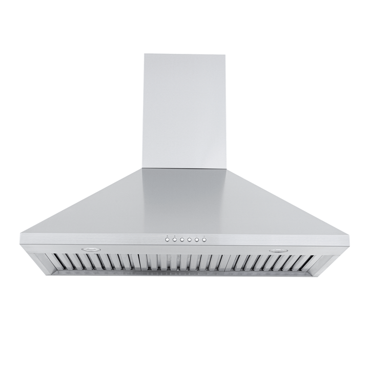 Proline PLGW 129 SC - Ducted Wall-Mounted Range Hood, 900/1200 CFM | Stainless Steel Finish