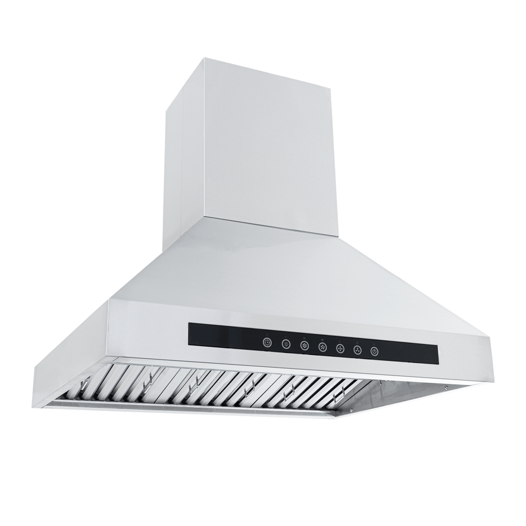 トップス SD CLASSC PILE HOOD DLS L+2 Proline PLGI 104 304 SS Ducted Island Range Hood, 1200 CFM