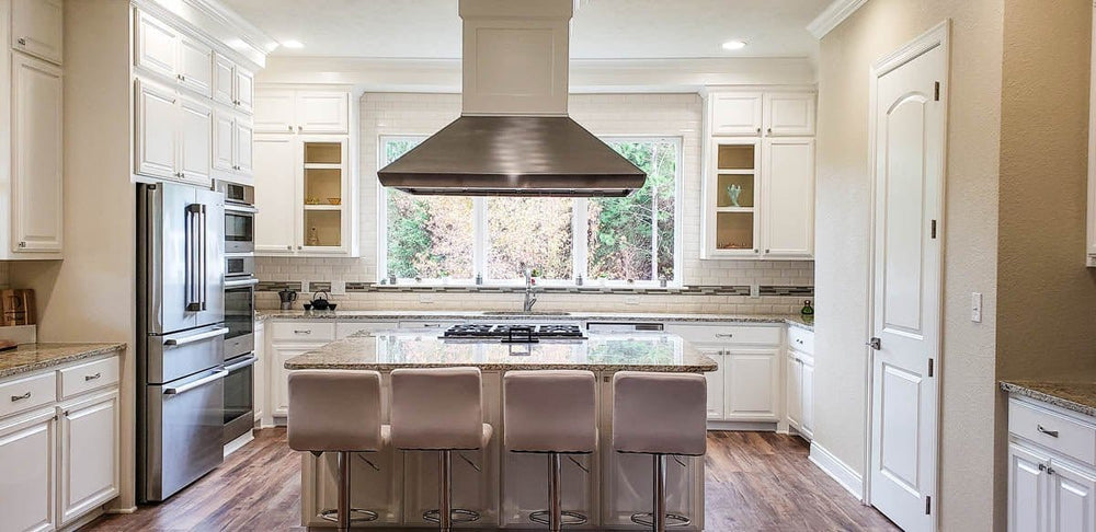 Proline Range Hoods Home & Garden > Kitchen & Dining > Kitchen Appliances > Range Hoods Island Range Hood, Ducted, 1200 CFM, Stainless Steel Finish| Proline PLJI 109
