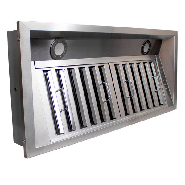 ProlineRangeHoods.com: The Proline PLJL INS Insert Range Hood features stainless steel, ducted design, 600/1200 CFM. Quiet operation.