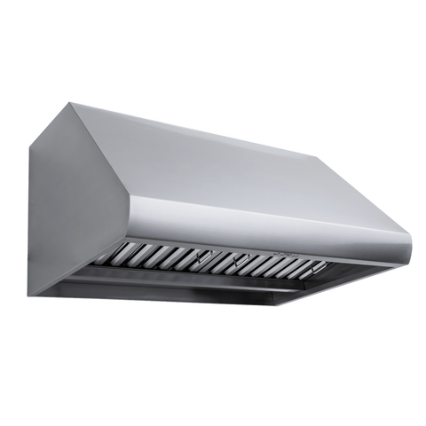 Proline PLJW 109 - Wall-Mounted Range Hood, 1000/2000 CFM | Convertible to Ductless, Stainless Steel Finish, Outdoor Rated