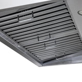 Proline PLJW 121 under-cabinet range hood: stainless steel, 900 CFM, ductless option. ProlineRangeHoods.com.