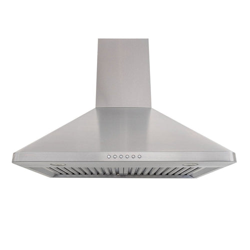 Proline PLJW 129 Indoor/Outdoor | Wall-Mounted Range Hood, Ducted, 900/1200 CFM, Stainless Steel Finish
