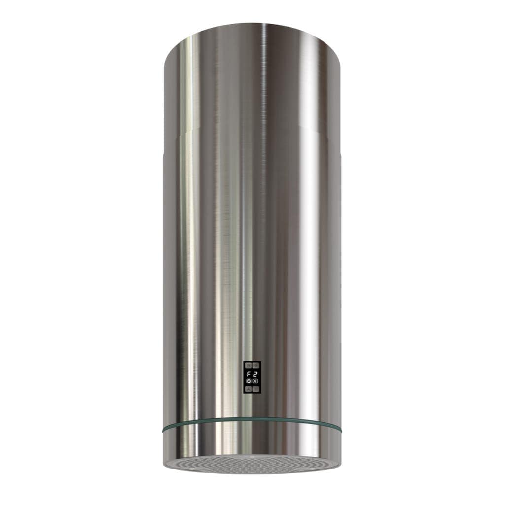 The Proline PLSI 570 Island Range Hood from ProlineRangeHoods.com features a sleek design, digital display, and 550 CFM.