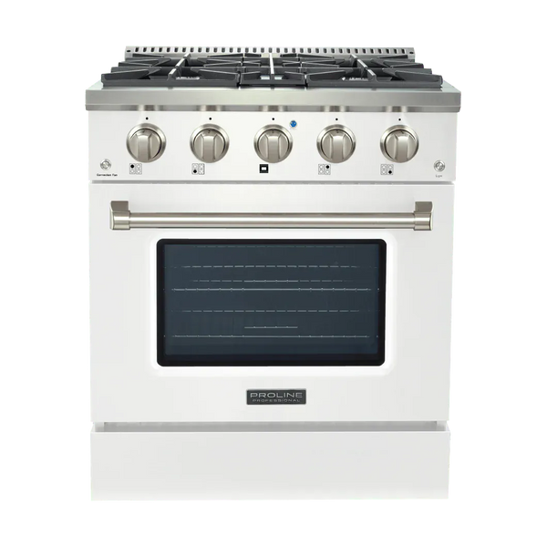 The Proline Range Hoods PLSR 30GG is a glossy white 30