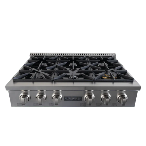 Proline PLST 36 in. Gas Rangetop — Stainless Steel